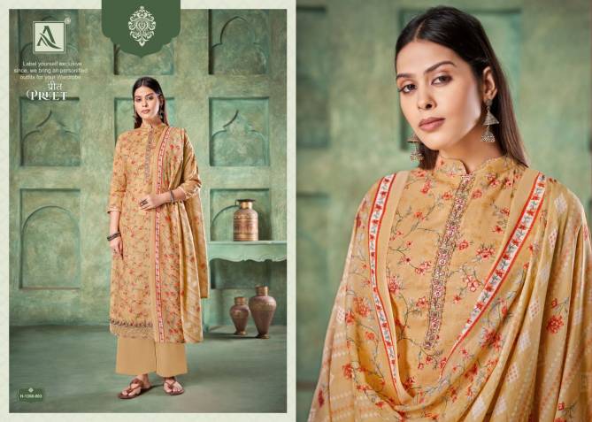 Preet By Alok Floral Printed Cotton Dress Material Wholesale Shop In Surat
